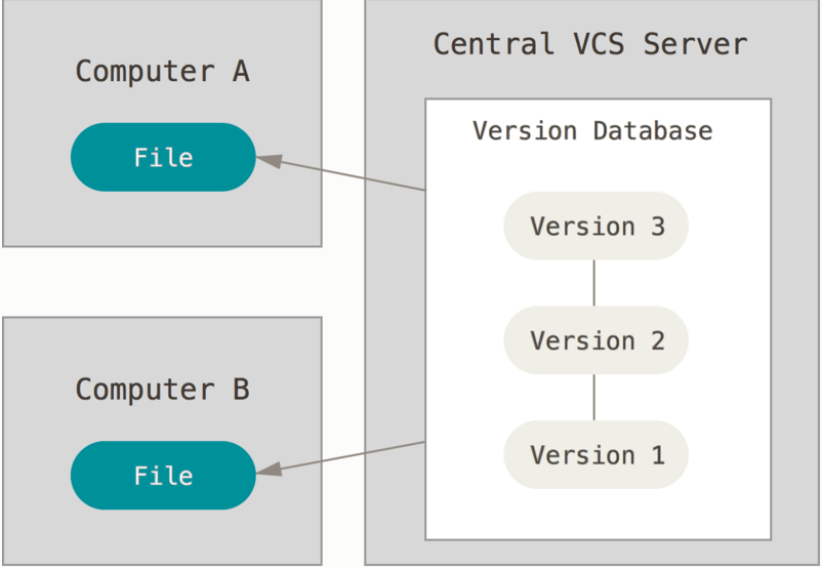 Git Centralized Version Control Systems